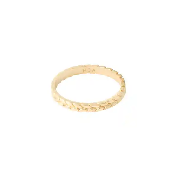 Anillo Meg Baño de Oro Talla 7 Noa Joyas