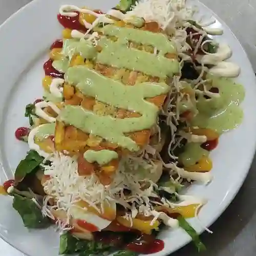 Patacón de Carne Mechada