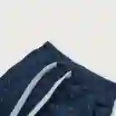 Short Buzo Esencial Niño Azul Talla 6M Opaline