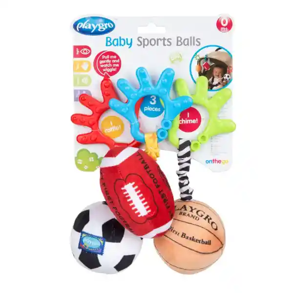 Playgro Colgante Trío de Pelotas