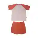 Pijama Bebe Niño Naranja Pillín 3 a