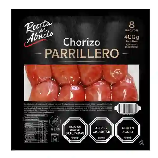 Receta Del Abuelo Chorizo Parrillero Premium