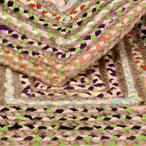 Felpudo de Yute y Algodón 75 x 45 cm Casaideas