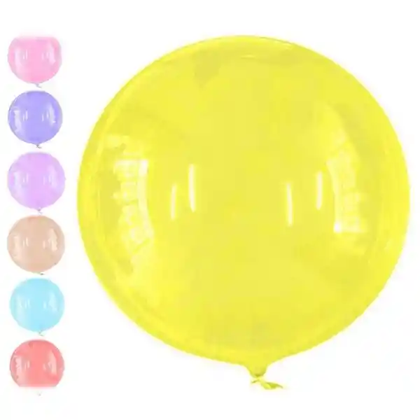 Globo Burbuja Colores Surtidos