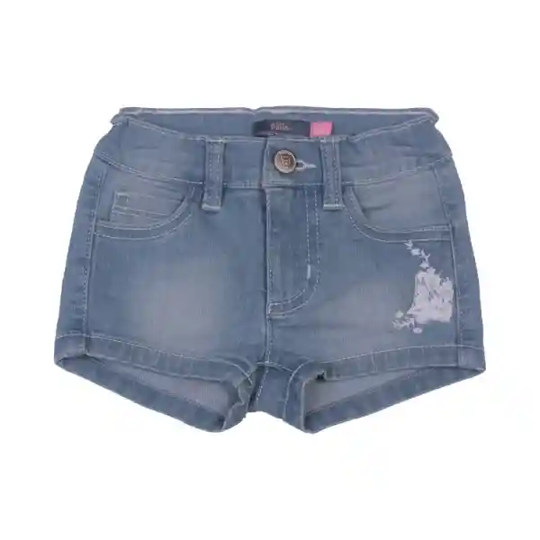 Short Bebe Niña Celeste Pillin 12 M