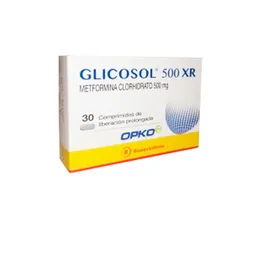 Glicosol Xr Liberación Prolongada (500 mg)