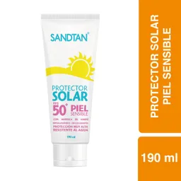 Sandtan Protector Solar Piel Sensible Fps 50+