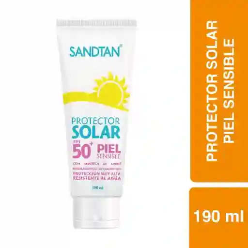 Sandtan Protector Solar Piel Sensible Fps 50+