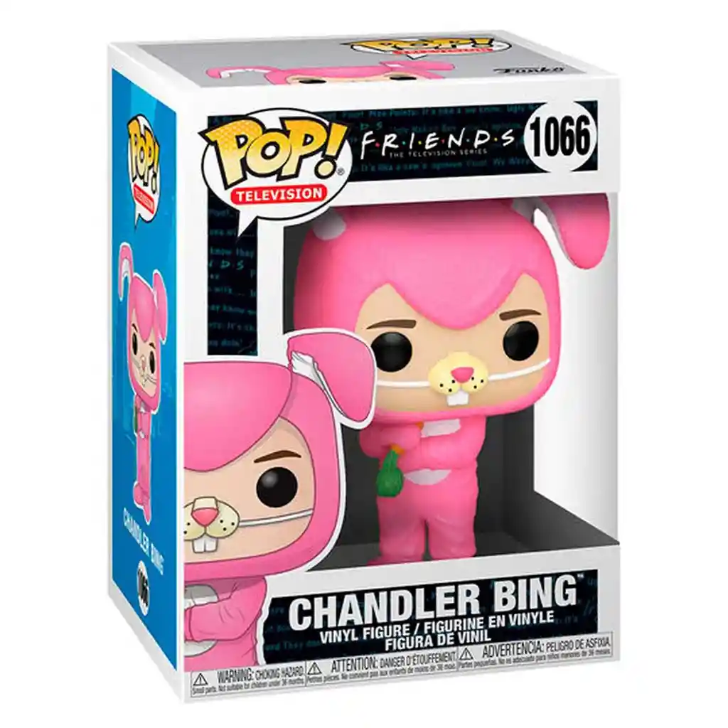 Funko Pop! Figura de Colección Friends Chandler as Bunny