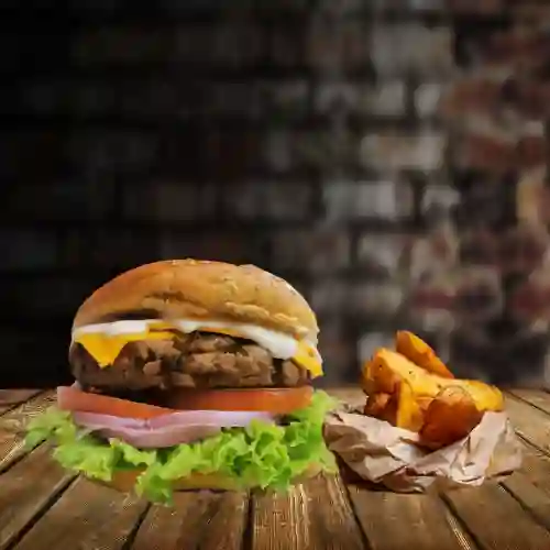 Classic Burger 2.0 & Papas