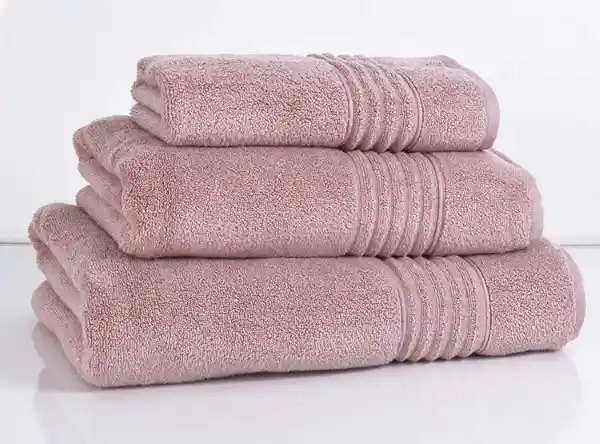 Fabrics Toalla Lisa Mano Rosado