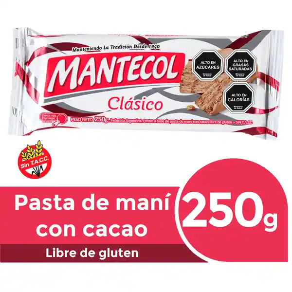 Mantecol Pasta de Maní Con Cacao