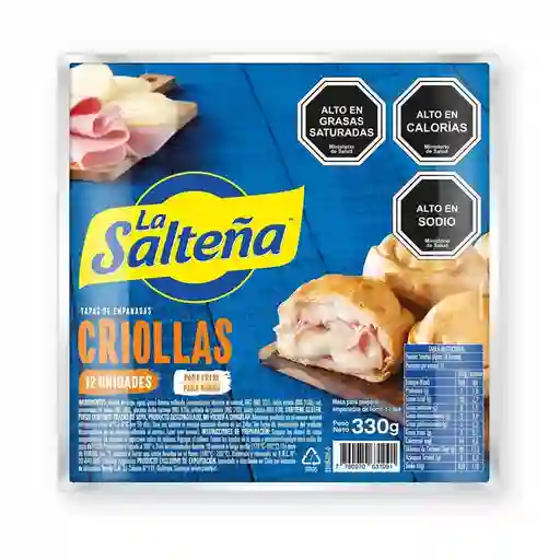La Salteña Tapa de Empanada Criolla