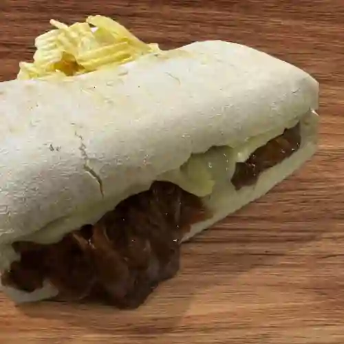 Sándwich Ciabatta Carne Mechada