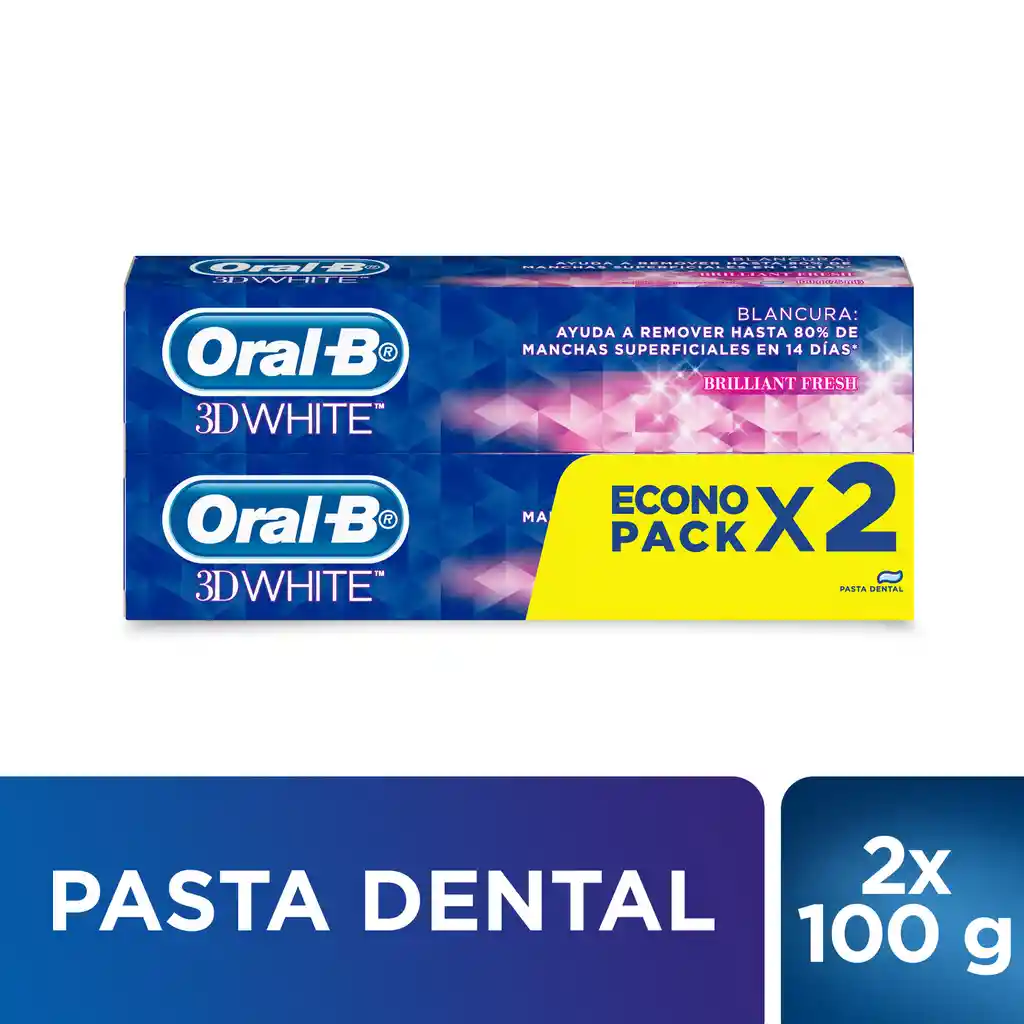 Oral-B Crema Dental 3D White