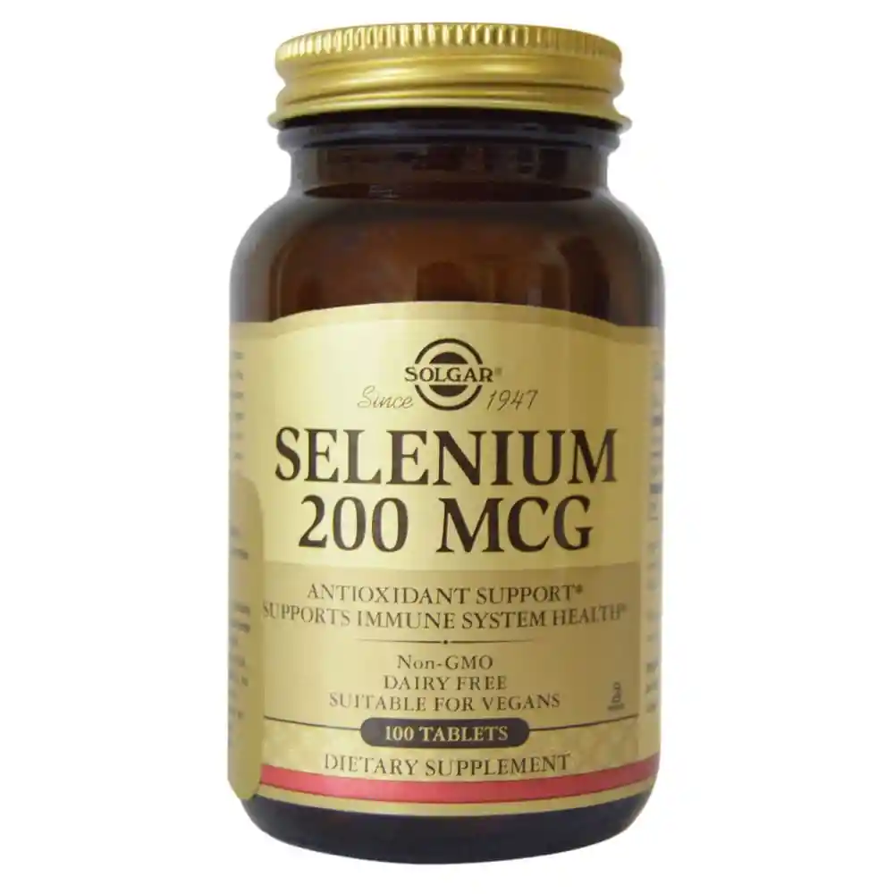 Solgar Selenio Suplemento Dietario (200 mcg)