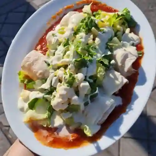 Enchiladas de Pollo