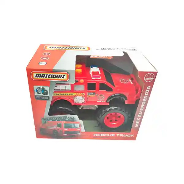 Matchbox Vehiculos de Rescate Luz y Sonido