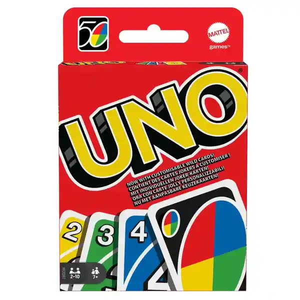 Uno Juego Cartas Intl W2087