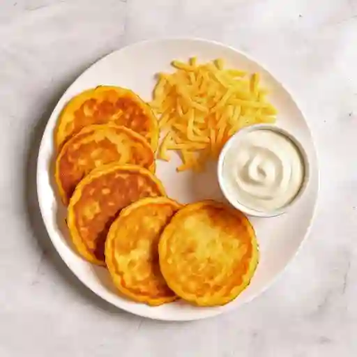 Arepitas Con Nata Y Queso Frito 4 Unds