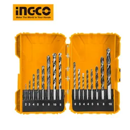 Ingco Set Brocas Metal / Concreto / Madera