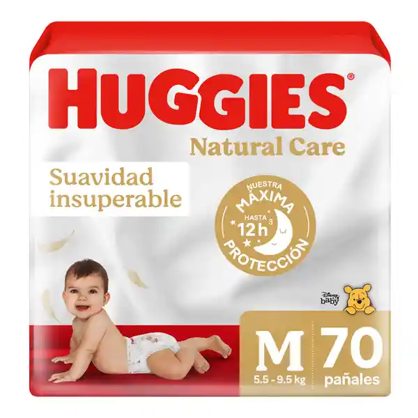 Huggies Pañal Natural Care M