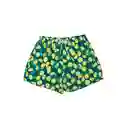 Short Corto Hombre Estampado Amarillo Talla XL Samia