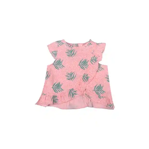 Polera Bebe Niña Rosado Pillin 24 M