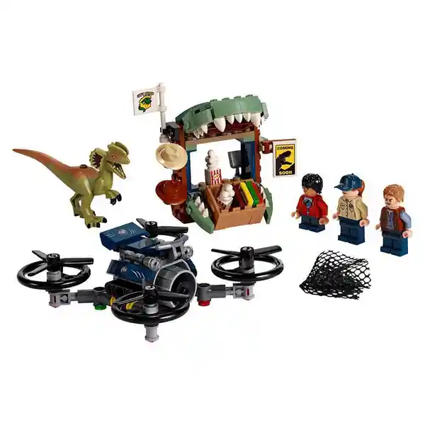 Lego Jurassic World Dilophosaurus on The Loose