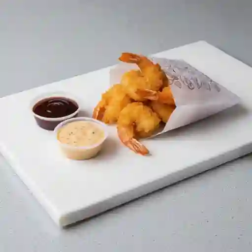 Camarones empanizados x6