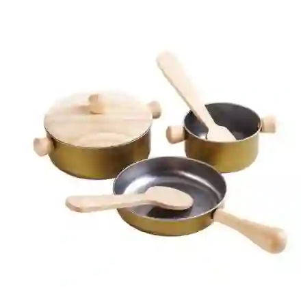 Plan Toys Juego Utensilios de Cocina - 0523E041301