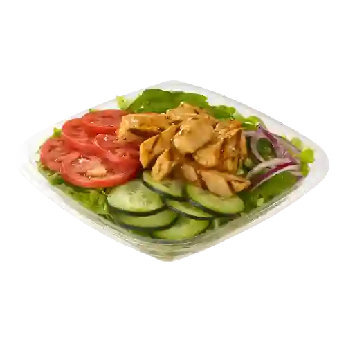 Ensalada de pollo teriyaki