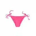 Bikini Calzón Estilo Tanga Con Amarras Fucsia Talla L Samia