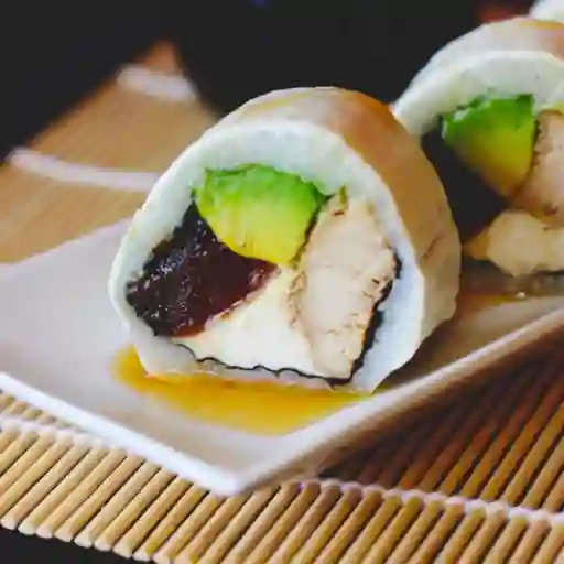 Cheese Roll de Pollo, Palta y Cebollín