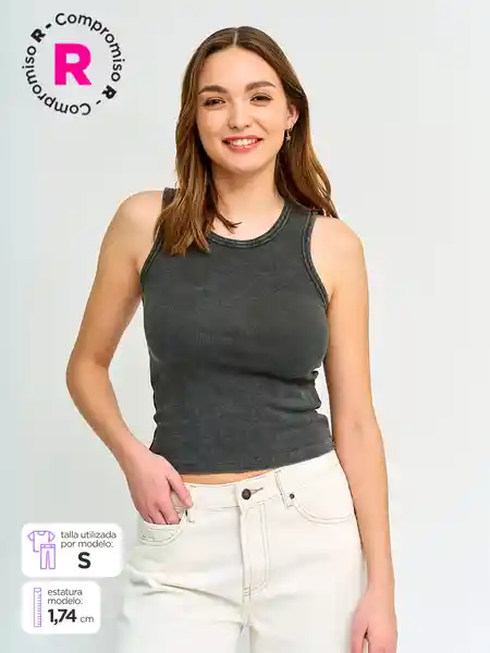 Index Polera Sin Mangas Ecut Corto S25 Maren XL