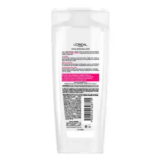 Loreal Paris-Hidra Total 5 Desmaquillante Hidratante Piel Seca y Sensible