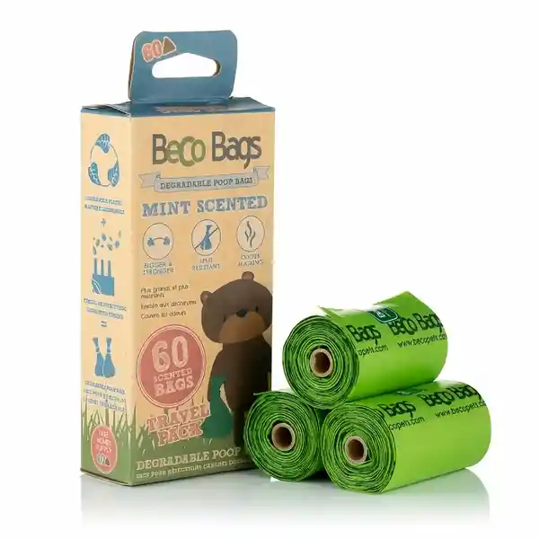 Beco Pets Bolsa Biodegradable Aroma Menta