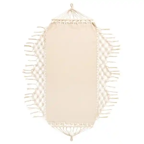 Hamaca Tejida Con Flecos 100 x 200 cm Casaideas