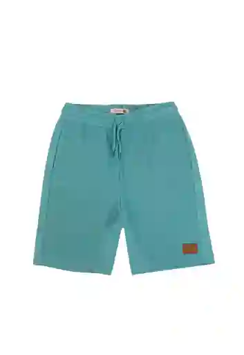 Bermuda Textura Spirit jr Niño Esmeralda Talla 12 - 371