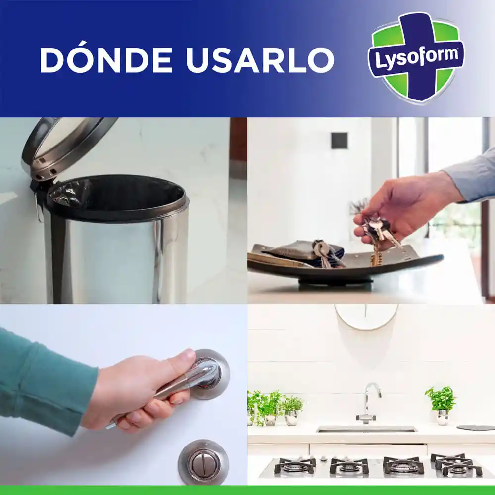 Lysoform Desinfectante de Ambientes y Superficies Original en Aerosol