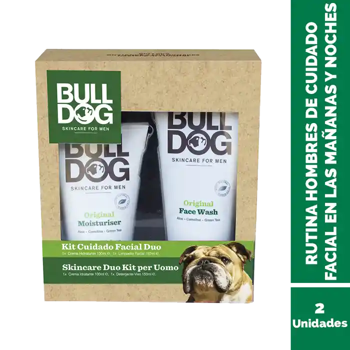 Bull Dog Pack Dúo Cuidado de Hombres