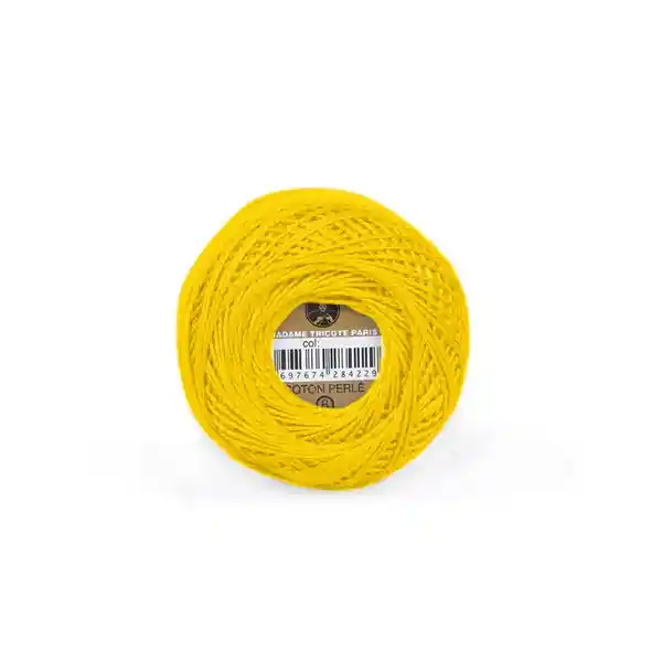 Cottón Perlé 10gr - Amarillo Pato 611 10 Gr