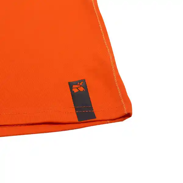 Polera Ml Niño Naranja Pillin 6 a