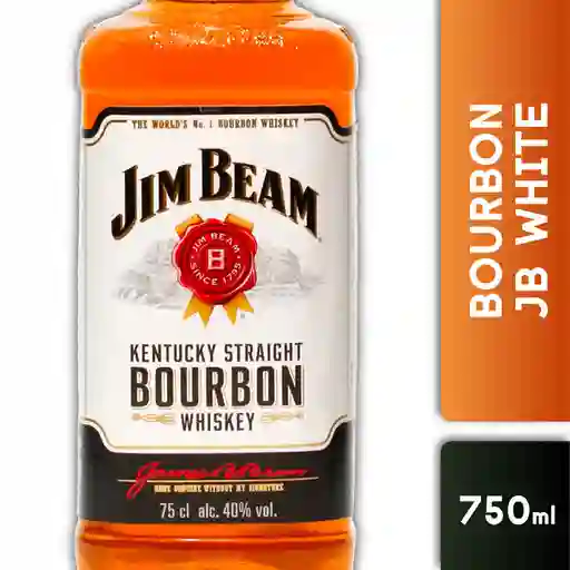 Jim Beam Whisky White 40 Grados