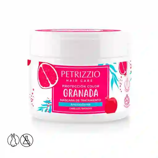 Petrizzio Mascarilla Capilar Granada Para Cabellos Tratados