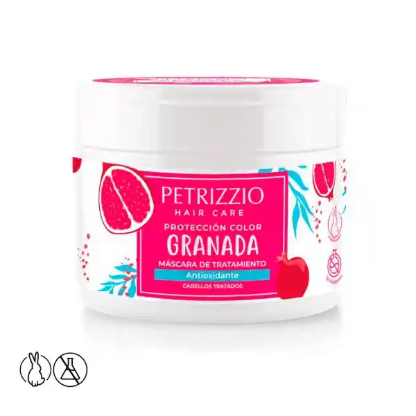 Petrizzio Mascarilla Capilar Granada Para Cabellos Tratados