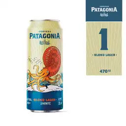 2 x Patagonia Cerveza Blond Lager 470 cc