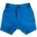 Bermuda Bebé Niño Turquesa Pillín Talla 12 M