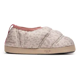 Pantuflas Niño L (31-32-33) Futaleufú Beige Animal Print Atakama Outdoor