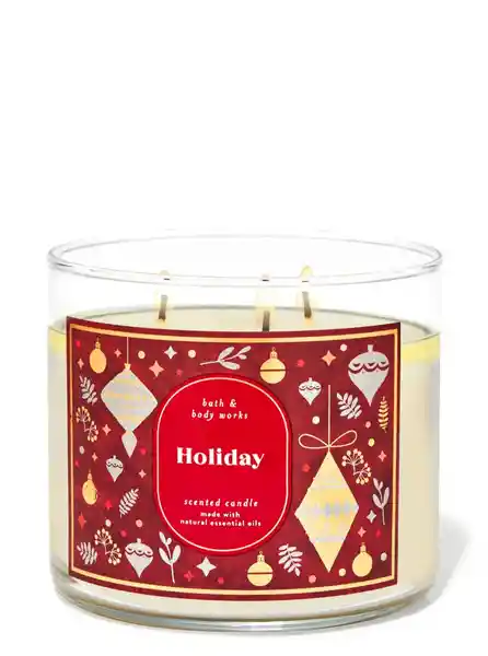 Bath & Body Vela Grande Holiday